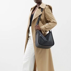 SOLD!  NWOT - Small Hammock Leather Shoulder Bag